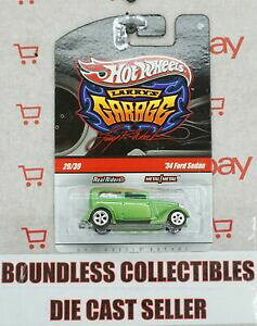 yzzr[ E͌^ԁEoCN [VOJ[ zbgzC[[YK[WtH[hZ_O[AC_[Y^[Ebhhot wheels larrys garage 1934 ford sedan green real 