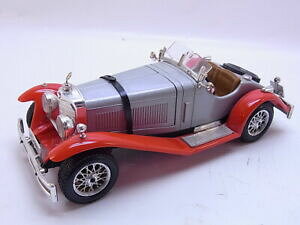 yzzr[ E͌^ԁEoCN [VOJ[ ZfXxcVo[bhf70947 bburago mercedesbenz ssk 1928 silver red approximately 18 cm model 124