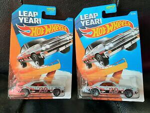 【送料無料】ホビー ・模型車・バイク レーシングカー ホットホイールシェベルロットhot wheels 2016 leap year 67 chevelle ss 396 lot of 2
