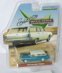 yzzr[ E͌^ԁEoCN [VOJ[ O[CgGXe[gSYVFr[m}h^[RCYzCggreenlight estate wagons 1955 chevy nomadturquoisewhite 164