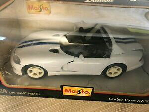 yzzr[ E͌^ԁEoCN [VOJ[ }CXgGXyVGXJ_bWoCp[uRGJnmaisto edicion especial 124th escala 1996 dodge viper rt 10 blanco en caja