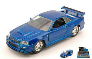 �y���������z�z�r�[ �E�͌^�ԁE�o�C�N ���[�V���O�J�[ ���f���J�[�X�J�C���C��model car film movie jada toys nissan skyline gtr r34 fast amp; furious 132