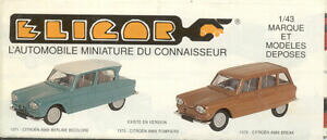 yzzr[ E͌^ԁEoCN [VOJ[ J^OGS[~j`AtH_catalog eligor car miniatures 143 1994 folder f aa