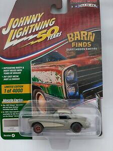 yzzr[ E͌^ԁEoCN [VOJ[ Wj[CgjOV{[RxbgOXkI[H\bgjohnny lightning 164 57 chevrolet corvette unrestored gris nuovo sotto