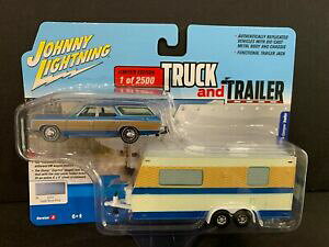 yzzr[ E͌^ԁEoCN [VOJ[ Wj[CgjOVFr[JvXSLsOJ[g[[johnny lightning chevy ca wagon 1973 with camper trailer jlbt 013 b 164