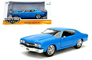 �y���������z�z�r�[ �E�͌^�ԁE�o�C�N ���[�V���O�J�[ �W�F�C�_�V�{���[�V�F�x���u���Ejada chevrolet chevelle ss 1970 blau 124