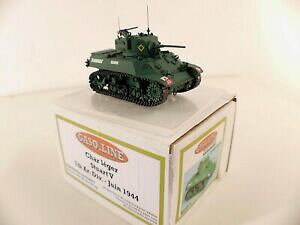 yzzr[ E͌^ԁEoCN [VOJ[ K\CKXX`A[ggaso line gas50145uk light tank stuart v 7th ar div jun 1944 box mint