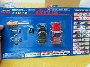 yzzr[ E͌^ԁEoCN [VOJ[ XP[~jJ[Lbgg^X|[c~jJ[dydo 164 scale mini car kit 09 toyota sports 800 mini car c7