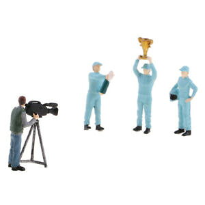 yzzr[ E͌^ԁEoCN [VOJ[ p[jtBMAf[e[u~j`AWG164 personnes figurines modele table miniature jouets