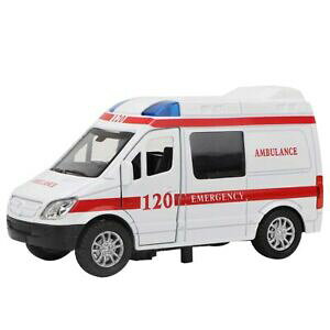 yzzr[ E͌^ԁEoCN [VOJ[ ~jf132 mini stimulation alloy ambulance car sound and light model toy vehicle re