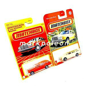 yzzr[ E͌^ԁEoCN [VOJ[ }b`{bNXZfXxcXe[VSZbgIWCG[matchbox mbx mercedesbenz s123 station wagon set of 2 orange yellow mbz w123