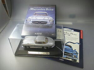 �y���������z�z�r�[ �E�͌^�ԁE�o�C�N ���[�V���O�J�[ �����Z�f�X�K���E�B���O���f���{�b�N�X�A�g���X�p�u���b�V���[���[�tmercedes 300sl gullwing model boxed pc cd atlas publisher leaf