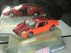 �y���������z�z�r�[ �E�͌^�ԁE�o�C�N ���[�V���O�J�[ ���W�F�W�F�b�g�J�[�m���t�I���W�i���t�����X���b�hligier js 2jet car norev original 197985 made in france, red