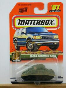 yzzr[ E͌^ԁEoCN [VOJ[ V[}}b`{bNX}em4a3 sherman tank 13896 matchbox mattel