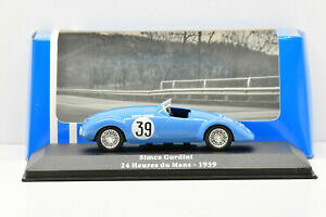 【送料無料】ホビー ・模型車・バイク レーシングカー シムカゴルディニルマンアトラスボックスsimca gordini le mans 1939 39 ixo 143 in box for atlas