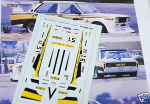 yzzr[ E͌^ԁEoCN [VOJ[ fJ[fJ[tBAbgAogV[gJjFXLvdecal decals 143 fiat 131 abarth gr 5 seat s canellas camp esp cars 80