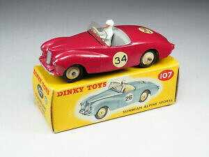 yzzr[ E͌^ԁEoCN [VOJ[ fBL[COhTr[ApCX|[cYx[C{bNXdinky toys england 107sunbeam alpine sportsraspberry in box