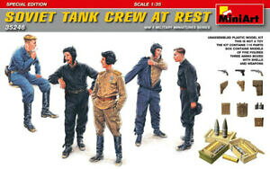 yzzr[ E͌^ԁEoCN [VOJ[ ftBMA}EgLbg~jA[g\rGgmodel figures military soldiers mounting kit miniart soviet tank crew at
