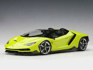 yzzr[ E͌^ԁEoCN [VOJ[ I[gA[g{M[j[hX^[O[XL_autoart lamborghini centennial roadster green scandal 118