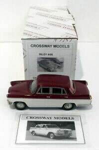 【送料無料】ホビー ・模型車・バイク レーシングカー クロスウェイモデルスケールライリーダマスクレッドホワイトcrossway models 143 scale cm16riley 468 damask red oewhite