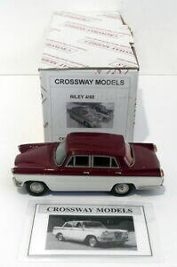 【送料無料】ホビー ・模型車・バイク レーシングカー クロスウェイモデルスケールライリーダマスクレッドホワイトcrossway models 143 scale cm16riley 468 damask red oewhite