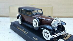 【送料無料】ホビー ・模型車・バイク レーシングカー フランスデュゼンベルグセダンブラウンボックスsolido made in france ref 4156 duesenberg j sedan brown in box