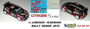 yzzr[ E͌^ԁEoCN [VOJ[ VgGcH[c@citroen ds3 wrcj lorenzorally monza 2012