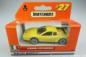 yzzr[ E͌^ԁEoCN [VOJ[ tF[eX^bT}b`{bNX}eferrari testarossa 14964 matchbox mattel
