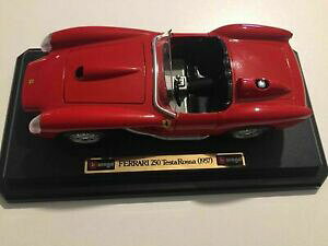 yzzr[ E͌^ԁEoCN [VOJ[ fJ[tF[eX^bTbburago model car ferrari 250 testarossa cod 1507 124 great conditions