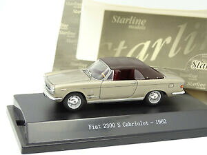 �y���������z�z�r�[ �E�͌^�ԁE�o�C�N ���[�V���O�J�[ �X�^�[���C���t�B�A�b�g�J�u���I��starline 143 fiat 2300 s cabriolet closed 1962