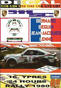 yzzr[ E͌^ԁEoCN [VOJ[ fJ[|VFxMCvXdecal porsche 911 sc bbeguin ypres 24 hours r 1980 3rd 09