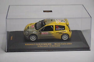 【送料無料】ホビー ・模型車・バイク レーシングカー ルノークリオモンテカルロixo renault clio s1600 39 monte carlo 2004 143