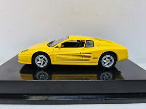 �y���������z�z�r�[ �E�͌^�ԁE�o�C�N ���[�V���O�J�[ �z�b�g�z�C�[���t�F���[��hot wheels ferrari f512m yellow 143