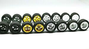 yzzr[ E͌^ԁEoCN [VOJ[ zbgzC[X|[NS^CZbghot wheels 5 spoke rubber tire 4 sets jdm 4 colors mix for jdm 164