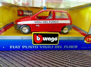 yzzr[ E͌^ԁEoCN [VOJ[ ftBAbgvgC^Abburago 124 fire brigade model car fiat punto comprehends fuoco cod0117 italy