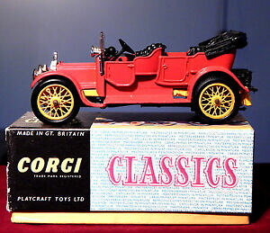 yzzr[ E͌^ԁEoCN [VOJ[ R[M[NVbN{bNX_C[corgi classic boxed, daimler 1910 perfect