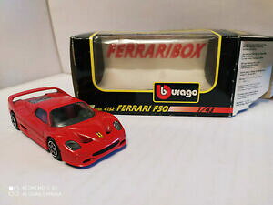 �y���������z�z�r�[ �E�͌^�ԁE�o�C�N ���[�V���O�J�[ �t�F���[���I���W�i���{�b�N�X�u�u���Sferrari f50 143 bburago with original box