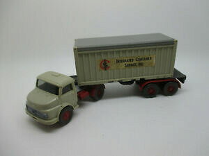 �y���������z�z�r�[ �E�͌^�ԁE�o�C�N ���[�V���O�J�[ wiking mb 1413 container articulated lorry integrated container service inc shear 59 *