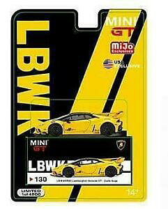 �y���������z�z�r�[ �E�͌^�ԁE�o�C�N ���[�V���O�J�[ �~�j�����{���M�[�j�E���J���W�����I�[�W��mini gt lamborghini huracan gt giallo auge