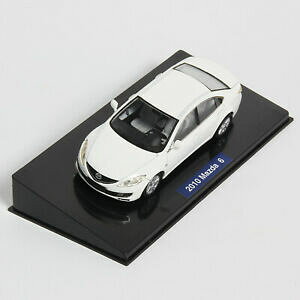 �y���������z�z�r�[ �E�͌^�ԁE�o�C�N ���[�V���O�J�[ �X�P�[���}�c�_�z���C�g���W���J�[���f���R���N�V����143 scale mazda 6 white resin car model gift collection