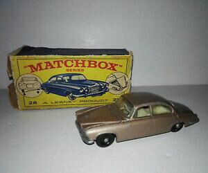 yzzr[ E͌^ԁEoCN [VOJ[ }b`{bNXV[YWK[IWi{bNXAXj[matchbox series 28c jaguar mk 10 by lesney with original box 1964 rare