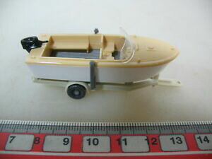 yzzr[ E͌^ԁEoCN [VOJ[ CLOg[[[^[{[g~gh3820, 5 wiking h0 trailer with motor boat, 95, mint
