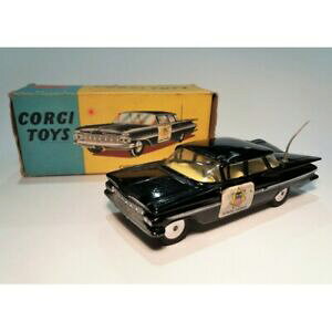 yzzr[ E͌^ԁEoCN [VOJ[ R[M[V{[Xe[gpg[IWi{bNXcorgi toys 223chevroletstate patrol original box 1960 143 mc43334