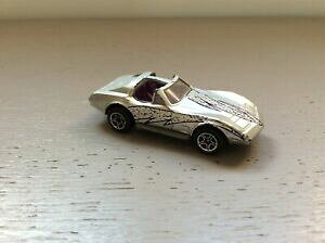 �y���������z�z�r�[ �E�͌^�ԁE�o�C�N ���[�V���O�J�[ �~�j�`���A�V�{���[�R���x�b�g�O���[�p�[�v���}�b�`�{�b�N�Xminiature car chevrolet corvette grey purple 1979 matchbox loose toy