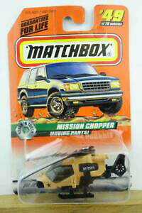 yzzr[ E͌^ԁEoCN [VOJ[ ~bVwRv^[`bp[}b`{bNX}emission helicopterchopper 13343 matchbox mattel