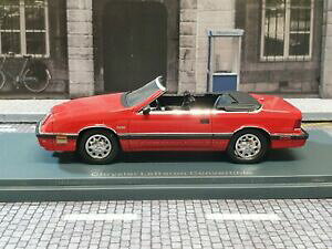 yzzr[ E͌^ԁEoCN [VOJ[ lIXP[fNCX[oJuIneo scale models 143 chryslerlebaron cabriolet 1990