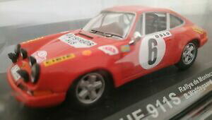 yzzr[ E͌^ԁEoCN [VOJ[ |VF[eJfK[hw}[XP[^J[143 porsche 911s rallye monte carlo 1970 waldegaard helmer scale metal car