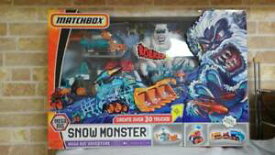 【送料無料】ホビー ・模型車・バイク レーシングカー マッチボックスメガモンスターmatchbox mega equipment snow monster