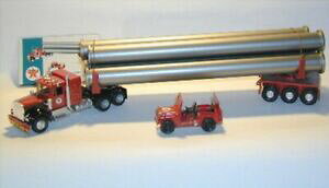 �y���������z�z�r�[ �E�͌^�ԁE�o�C�N ���[�V���O�J�[ �P�����[�X�p�C�v���[�h�h���[�}�b�g�e�L�T�R�R�[�M�[kenworth with pipe loaddolly amp; mutt texacocorgi 150