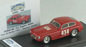 �y���������z�z�r�[ �E�͌^�ԁE�o�C�N ���[�V���O�J�[ �A���t�@���f���t�F���A�����b�g�W���f�B�V�`���A�`�F�b�J�b�`alfa model 43 am43f42 fereari 212 export motto giro di sicilia 1951 checcacci